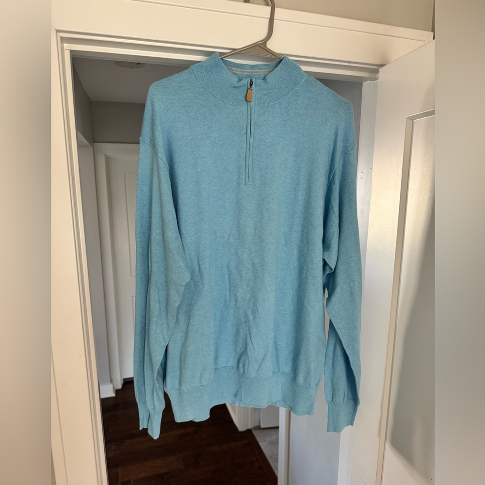 Men’s blue Peter Millar 2XL sweater